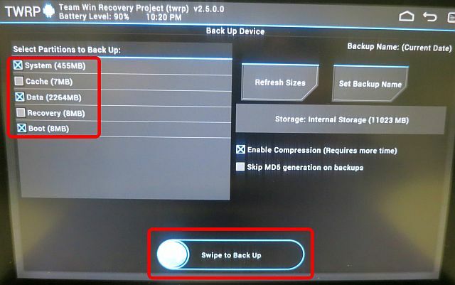 TWRP backup2