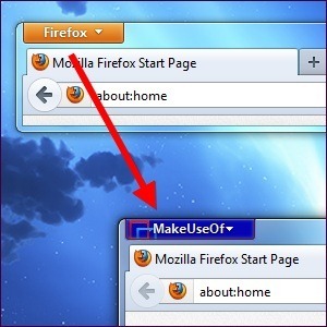 Firefox Orange Menü