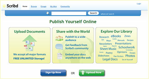 Scribd - Online-Dokumentfreigabe