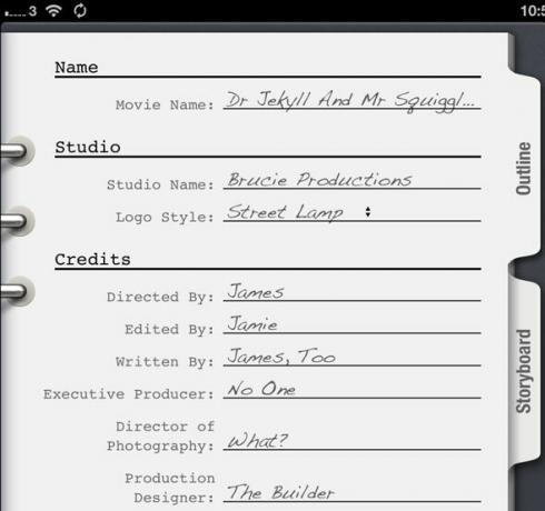 Erstellen eines legendären Filmtrailers mit iMovie On The iPad-Credits