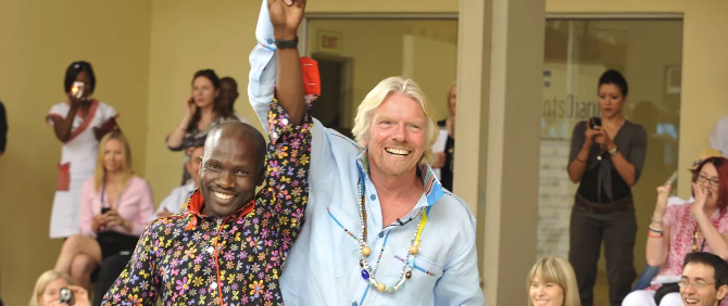 Richard Branson Virgin Unite