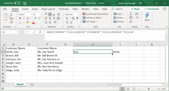 Formeln in Excel durch Ziehen automatisch ausfüllen