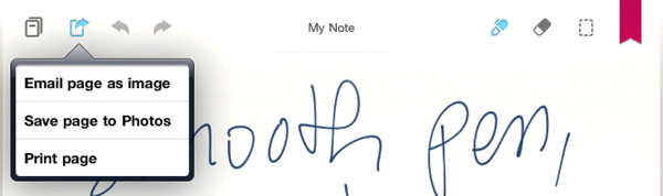 iPad Notebook App