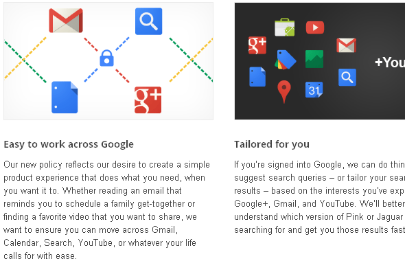 Google will alle seine Dienste unter einer umfassenden Datenschutzrichtlinie zusammenführen [News] googlepolicychange
