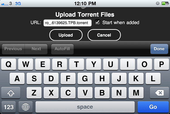 mobiler Torrent-Client