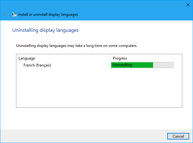 So ändern Sie die Systemsprache in Windows 10