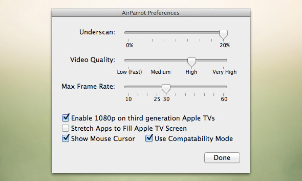 Airplay-Spiegelung