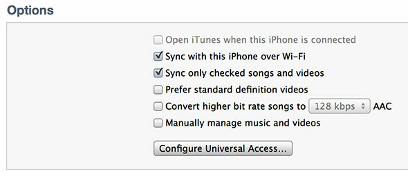 Ist Ihr neues iPhone mit einer anderen iTunes-Mediathek gekoppelt? Noch nicht ausflippen Synchronisierungsoptionen