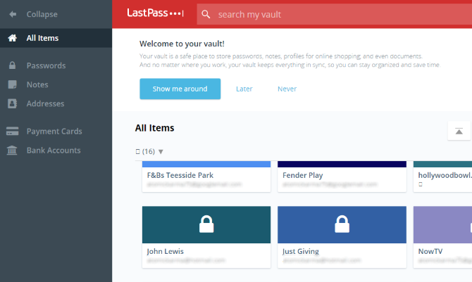 LastPass Passwort Manager