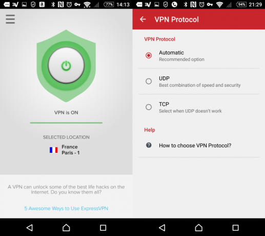 Expressvpn auf Android