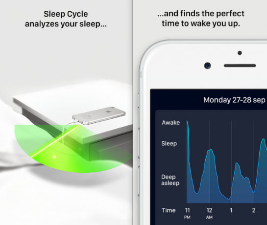 Schlafzyklus Mobile App