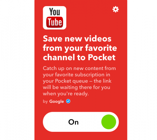 youtube ifttt Kanal Videos Tasche speichern