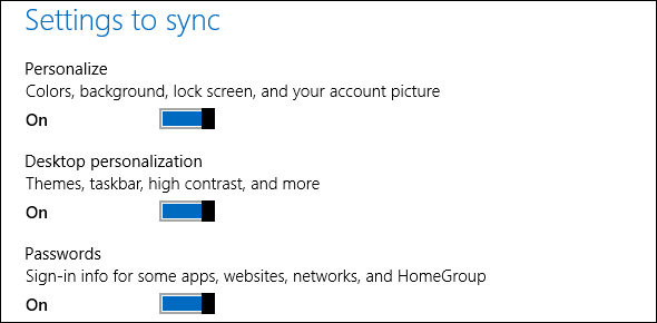 Windows 8 Cloud Sync