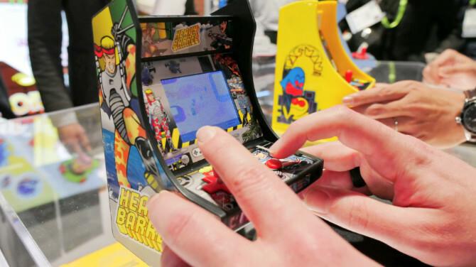 Die Retro Mini Arcade-Spieler meiner Arcade sind voller Nostalgie myarcade miniplayer ces2019 1