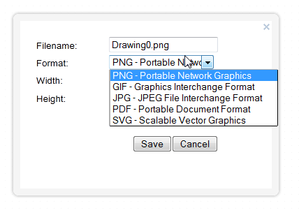 Diagramm: Erstellen Sie verschiedene Diagrammtypen und speichern Sie sie in verschiedenen Formaten