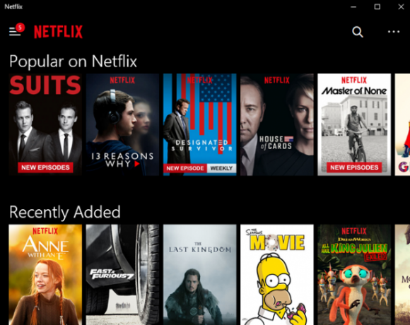 Netflix Windows 10 Cortana