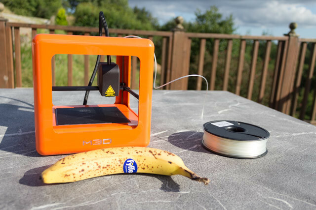 M3D Micro - mit Banane kombiniert