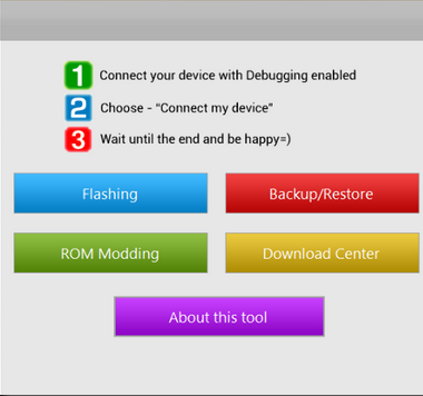 installiere roms android