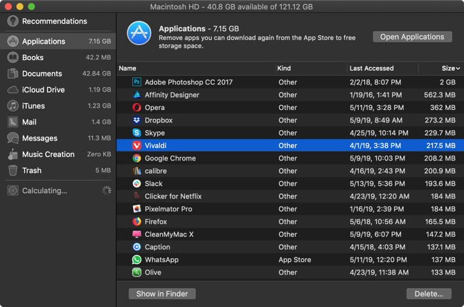 Mac Apps löschen