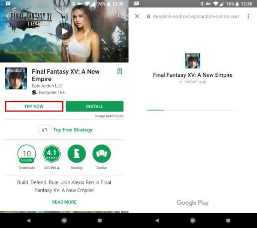 3 Google Play Store-Tipps Jeder Android-Nutzer sollte die Google Play Instant Game-Demo kennen