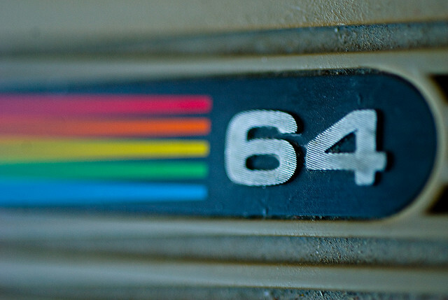 Commodore-64-Regenbogen-Logo