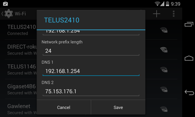 Umgehen von Einschränkungen Durch Ändern der DNS-Einstellungen Ihres Smartphones ändern Sie den DNS-Server auf Android