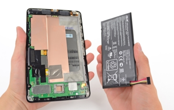 MakeUseOf Tablet Einkaufsführer: Sommer 2013 Nexus7 Teardown