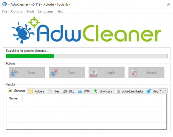 AdwCleaner-Scansystem