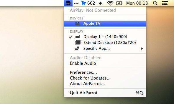 Airparrot Airplay