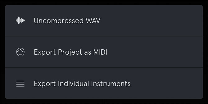 exportiere midi auxy ios