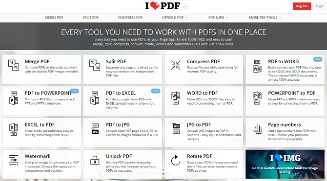 5 kostenlose Tools zum Bearbeiten von PDF-Dateien ilovepdf 670x372