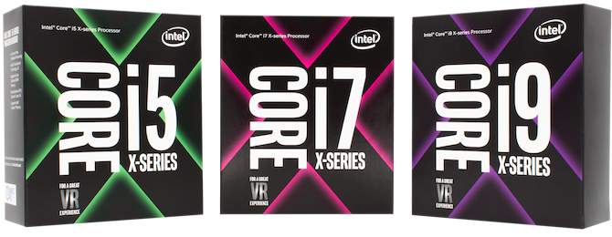 Intel Core i9 x Serie Familie