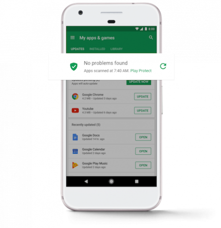 Google Play Protect-Produktaufnahmen 1