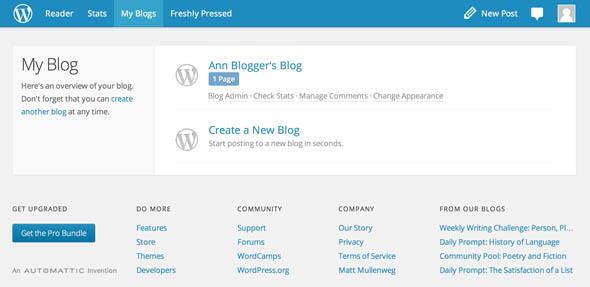 WordPress Blogger Vergleich