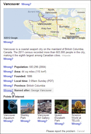 Google Knowledge Graph