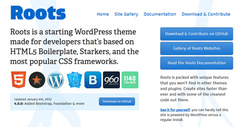 kostenloses WordPress-Framework