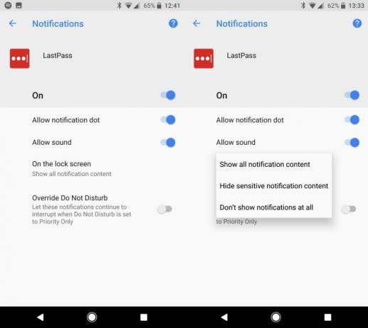 Android Oreo App nicht für Benachrichtigungen aktualisiert