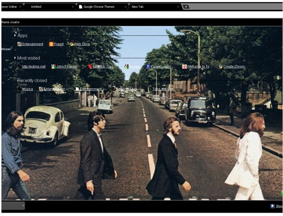 Die 10 coolsten Google Chrome-Themen Screenshot 2011 03 24 um 1