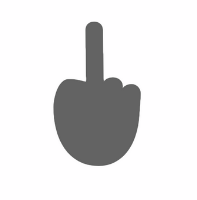 Emoji Mittelfinger