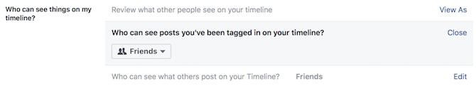 Der vollständige Facebook-Datenschutzleitfaden facbeook Datenschutz-Timeline-Tagging, wer sehen kann