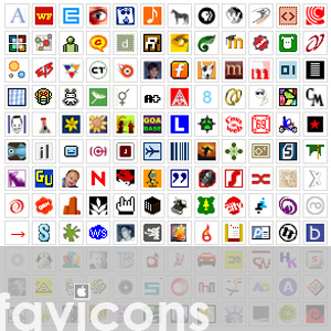 Favicons verwalten