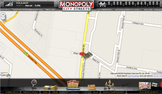 Spielen Sie Monopoly Online mit anderen Menschen über World Streets buynewstreets1