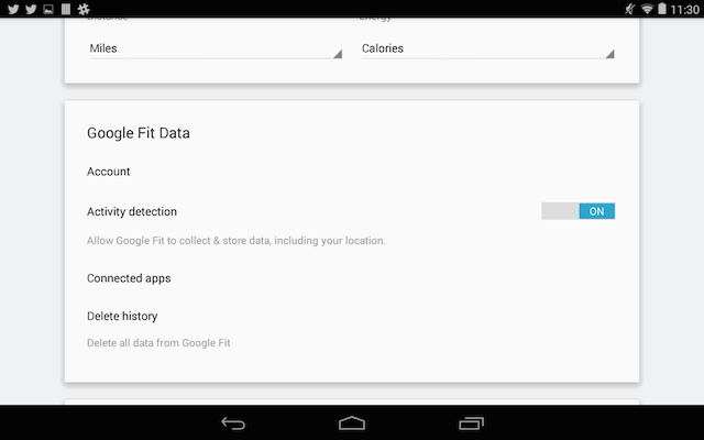 googlefit-einstellungen