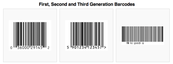 60 Jahre Barcodes - erstaunliche Verwendung für Linien und Quadrate [Geek History] 1stgen-Barcodes