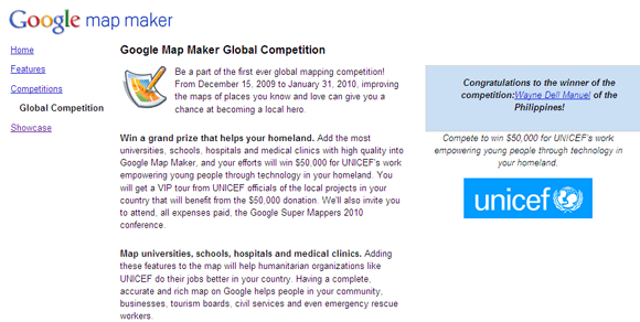 Google Contest beste Idee