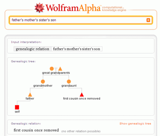 Alpha-Suchmaschine