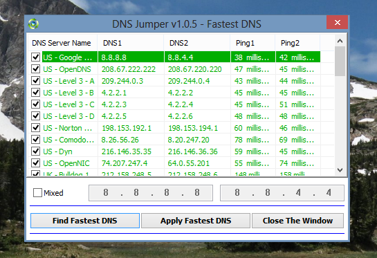 DNS-Server wechseln