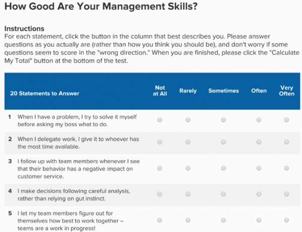 Finden Sie Ihren Führungsstil und verbessern Sie Ihre Management-, Führungs- und Mitarbeiterfähigkeiten bei Mind Tools