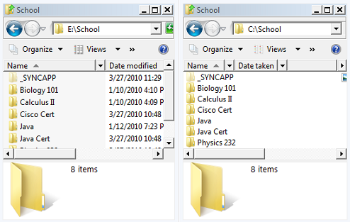 Synchronisieren Sie Ordner mit Ihrem USB-Laufwerk, indem Sie Allway Sync [Windows] nachher verwenden