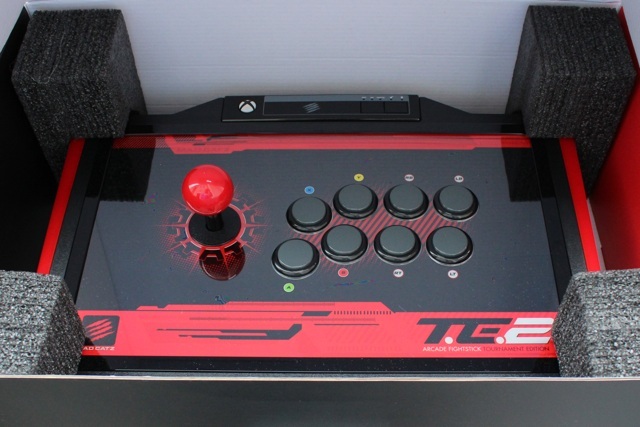 Mad Catz Arcade FightStick Tournament Edition 2 Bewertung und Werbegeschenk Mad Catz Arcade Battlestick Turnier Bewertung 1